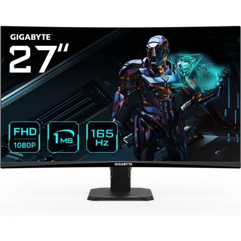 GIGABYTE GS27F computer monitor 68,6 cm (27") 1920 x 1080 Pixels Full HD LCD Zwart