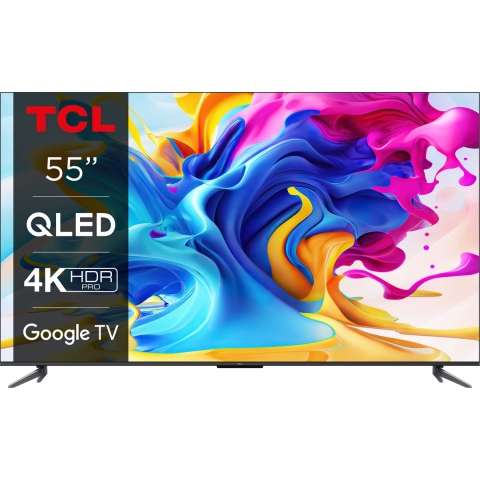 TCL C64 Series 55C645 tv 139,7 cm (55") 4K Ultra HD Smart TV Zwart 250 cd/m²