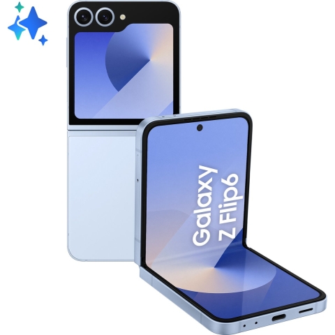 Samsung Galaxy Z Flip6 SM-F741B 17 cm (6.7") Dual SIM Android 14 5G USB Type-C 12 GB 512 GB 4000 mAh Blauw