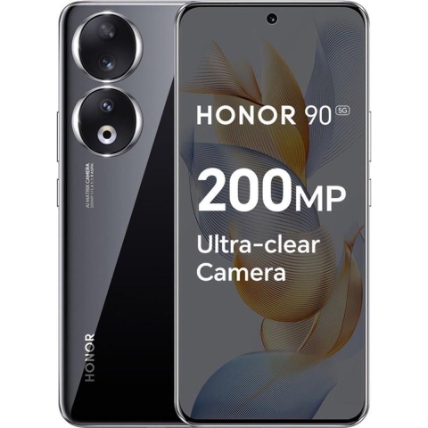 Honor 90 5G 17 cm (6.7") Dual SIM Android 13 USB Type-C 12 GB 512 GB 5000 mAh Zwart