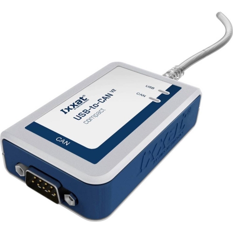 Ixxat 1.01.0281.12001 USB-to-CAN V2 compact mit D-Sub-9 Schnittstelle CAN omzetter 5 V/DC 1 stuk(s)