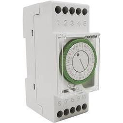 Wallair 1IO0024 Schakelklok Analoog Weekprogramma 3500 W IP20 Gangreserve