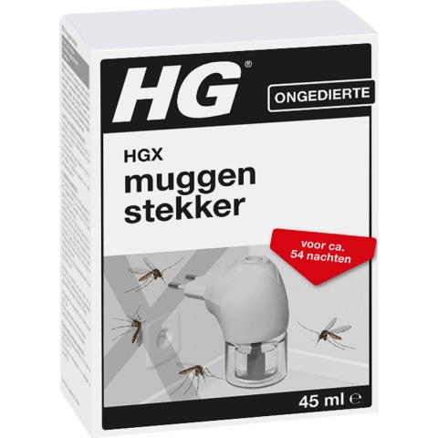 6x HG HGX Muggenstekker
