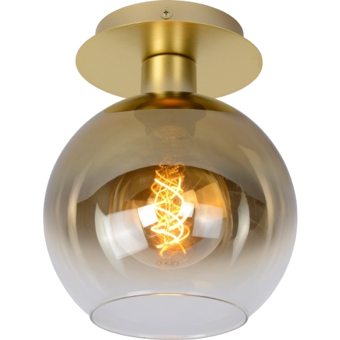 Lucide Marius 1 PlafondlampØ20 Messing