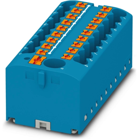 Phoenix Contact 3273376 Verdeelblok 56 mm Spanveer Blauw 8 stuk(s)