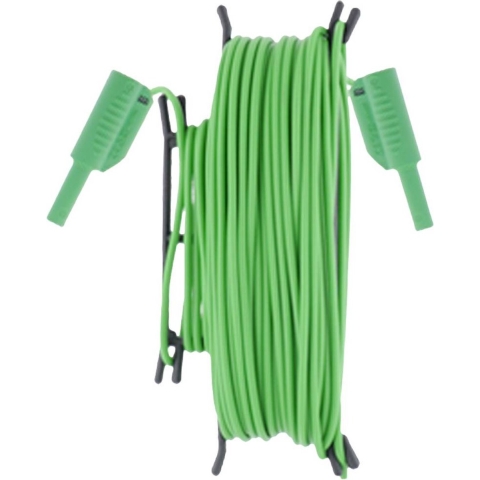 Metrel A 1608 Veiligheidsmeetsnoer Bananenstekker 4 mm Bananenstekker 4 mm 20 m Groen 1 stuk(s)