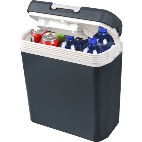 Tristar KB-7520 Koelbox en verwarmingsbox Energielabel: E (A - G) Thermo-elektrisch 230 V, 12 V Zwart, Grijs 20 l