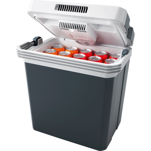 Tristar KB-7524 Koelbox en verwarmingsbox Energielabel: E (A - G) Thermo-elektrisch 12 V, 230 V Donkergrijs, Lichtgrijs 24 l 18 °C