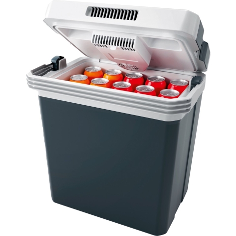 Tristar KB-7530 Koelbox en verwarmingsbox Energielabel: E (A - G) Thermo-elektrisch 12 V, 230 V Grijs, Wit 30 l 18 °C