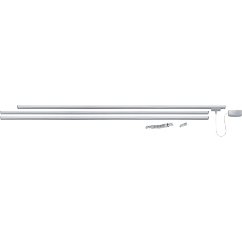 Paulmann ZUB 95016 230V-railsysteemcomponenten Basissysteem Chroom (mat)