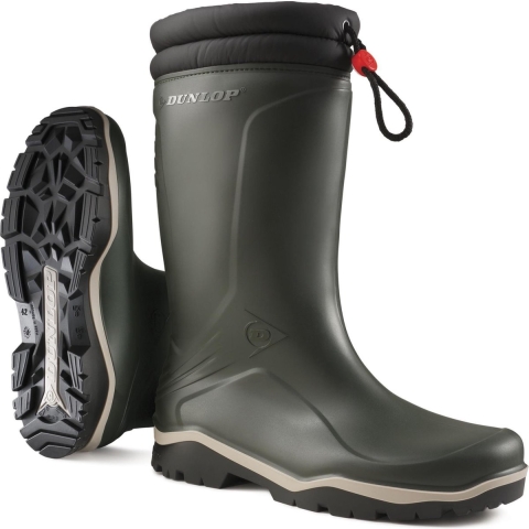 Dunlop K486061 Blizzard Gevoerde Winterlaars PVC Groen - Maat 43 - 15.032.073.43