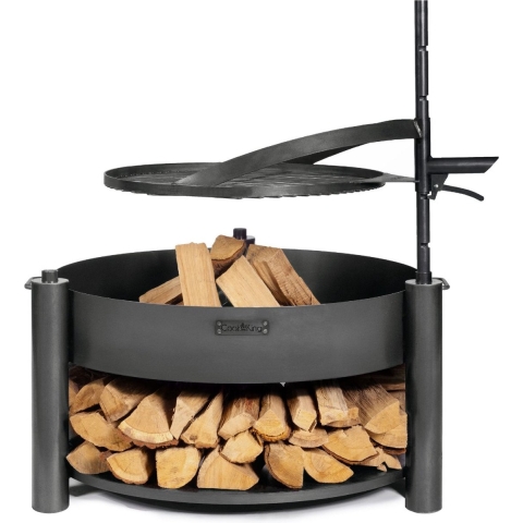 CookKing Multi-functionele Vuurschaal Montana X met Grillrooster 60 cm