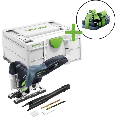 Festool PSC 420 EB-Basic 18V Li-Ion Accu Decoupeerzaagmachine In Systainer - Met 4.0Ah Accu