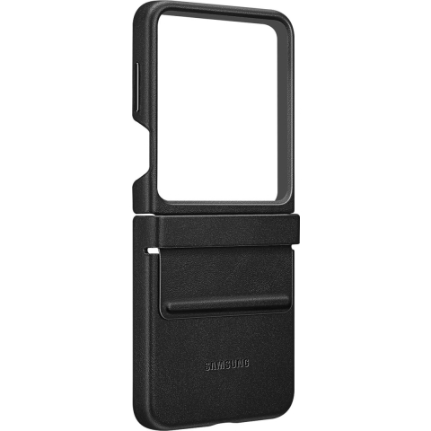 Samsung Galaxy Z Flip5 Flap Eco-leather Case Zwart