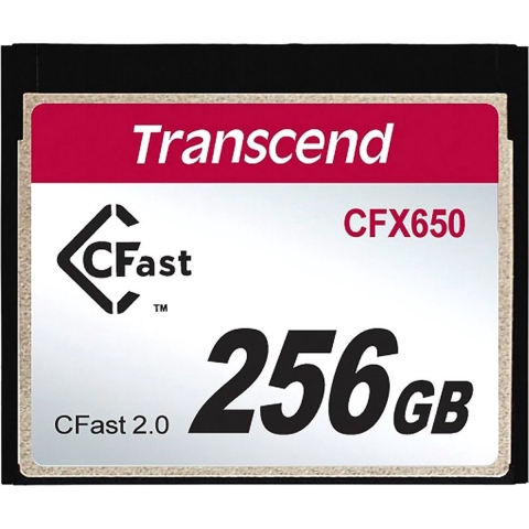 Transcend CFX650 CFast-kaart 256 GB