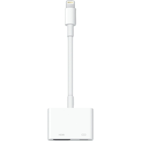 Apple Lightning Digital Av-adapter Lightning-adapter Wit