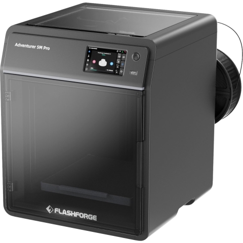Flashforge Adventurer 5M Pro 3D-printer Verwarmd printbed, Flexibel metaalbed, Incl. filament, Incl. behuizing, Incl. software, Geïntegreerde camera,