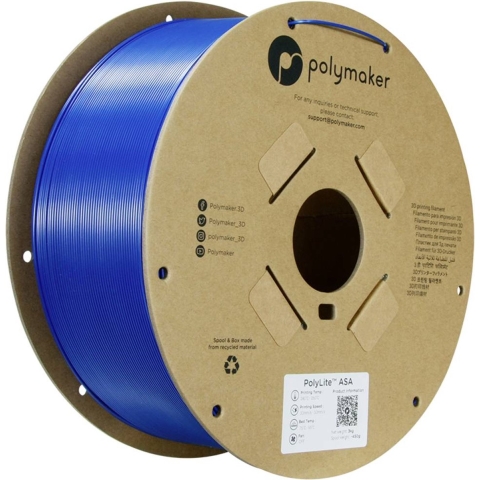 Polymaker PF01033 Filament ASA UV-bestendig, Weerbestendig 1.75 mm 3 kg Blauw PolyLite™ 1 stuk(s)