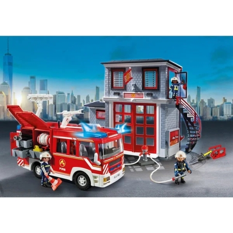 Action Heroes - Brandweer megaset Constructiespeelgoed
