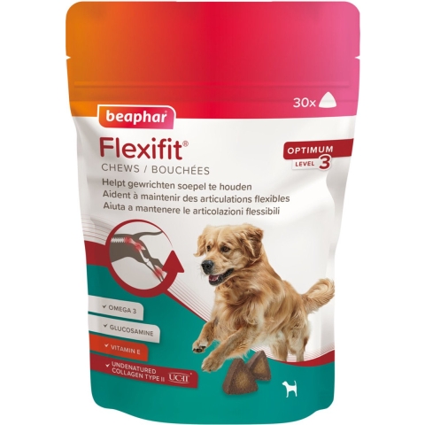 Beaphar Flexifit Chews hondensnacks 3 x 175 g