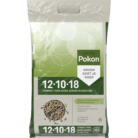 3x Pokon Tuinmest 12-10-18 Organisch Mineraal 3,75 kg