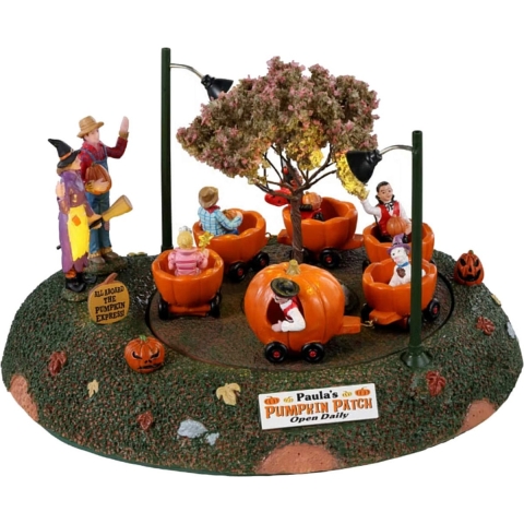 Pumpkin Patch Train B/O (4.5V) - LEMAX