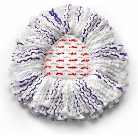 5x Vileda Turbo 3in1 - Vervanging Wit Rood Blauw