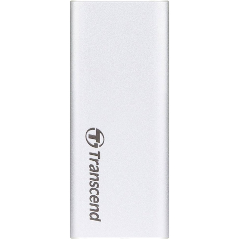Transcend ESD260C 1 TB Externe SSD harde schijf USB-C, USB-A Zilver TS1TESD260C