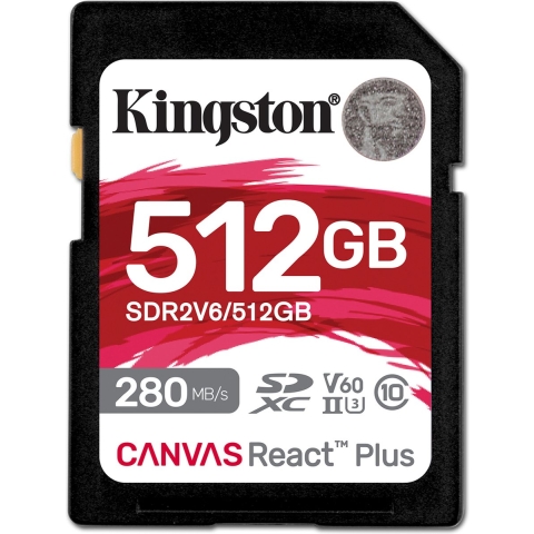 Canvas React Plus 512 GB Geheugenkaart