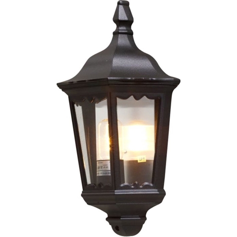 Konstsmide Firenze 7229-750 Buitenlamp (wand) Spaarlamp, LED E27 100 W Zwart