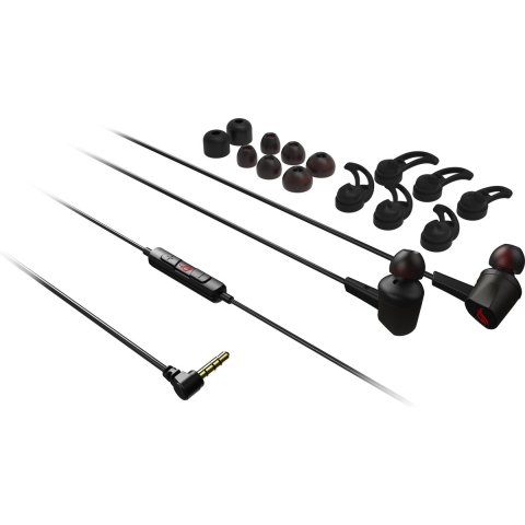 Asus ROG Cetra Core II In Ear headset Gamen Kabel Stereo Zwart/rood Volumeregeling