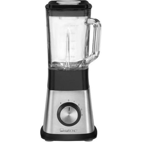 Clatronic UM 3644 Blender 650 W RVS, Zwart