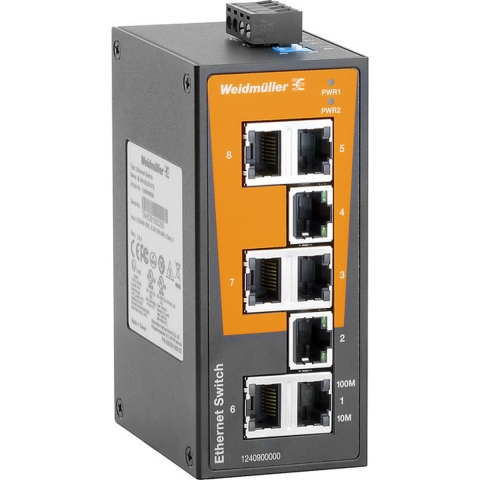 Weidmüller IE-SW-BL08-8TX Industrial Ethernet Switch