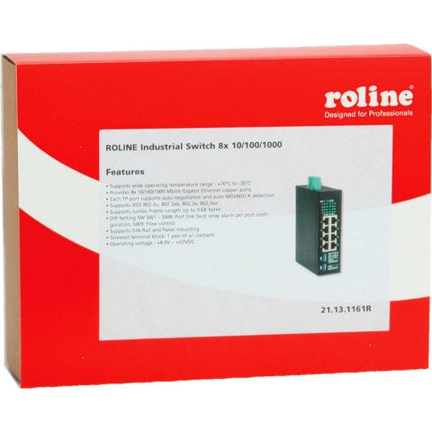 Roline Netwerk switch 10 / 100 / 1000 MBit/s