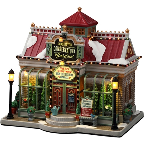 Caddington Conservatory Gardens With 4.5V Ad Kerst - LEMAX
