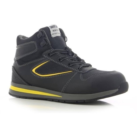 Safety Jogger Speedy Hoog S3 Zwart/Geel - Maat 44 - 00.118.020.44
