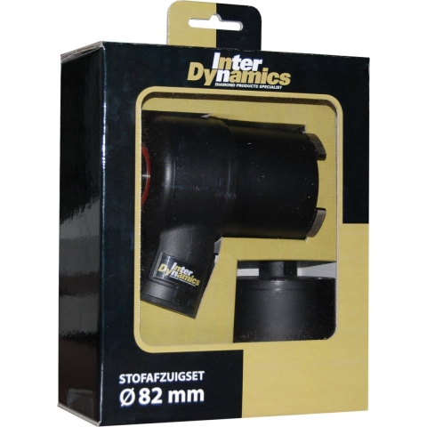 Inter Dynamics Dozenboor | 82 mm | + Stofafzuigsysteem met 13 mm boorhouder - 609100