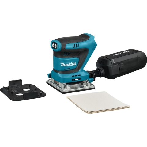Makita DBO482Z Accu Handpalm Vlakschuurmachine | 18V | Zonder accu&apos;s en lader | In doos - DBO482Z