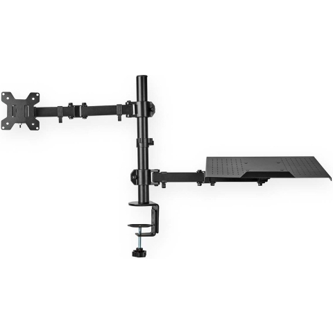 Nedis Monitorbeugel voor Bureaus | Notebook | 1 Scherm(en) | 15 - 32 " | 75x75 / 100x100 | Interactief - MMSISNB110BK