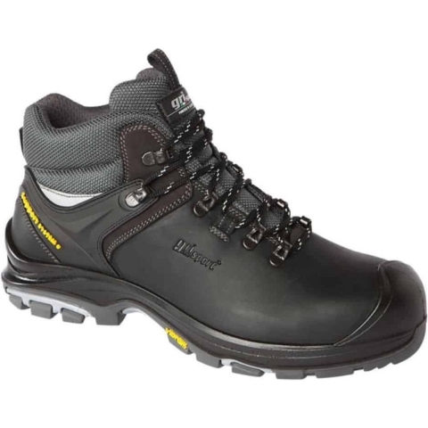 Grisport Safety Yucon / 33506 Hoog S3 Zwart/Grijs - Maat 39 - 11.049.048.39