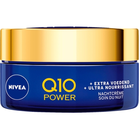 3x Nivea Q10 Power Extra Voedend Nachtcreme 50 ml