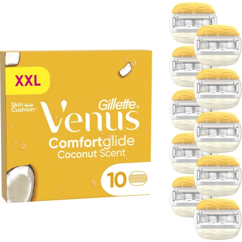 Gillette Venus Scheermesjes Comfortglide Coconut 10 stuks