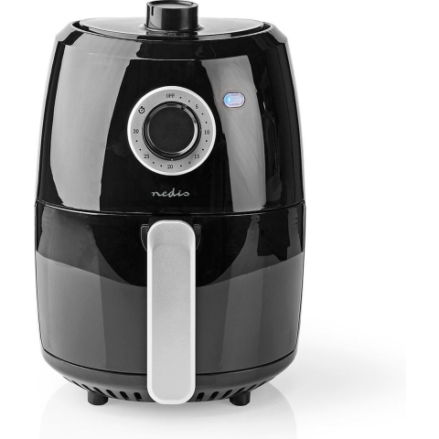 Nedis Heteluchtfriteuse | 2.4 l | Analoog | Aluminium / Zwart | 1 stuks - KAAF120FBK KAAF120FBK