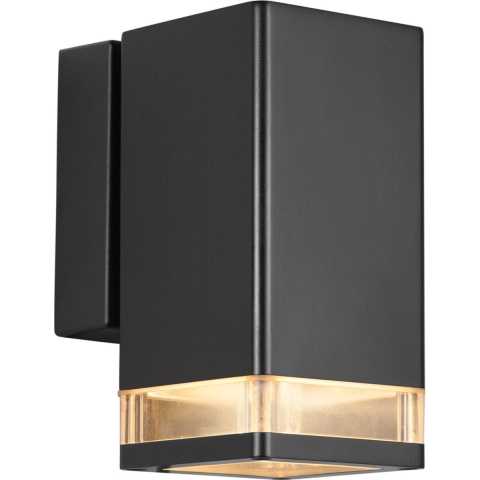 Nordlux Wandlamp Elm GU10 zwart IP44 - 4800910
