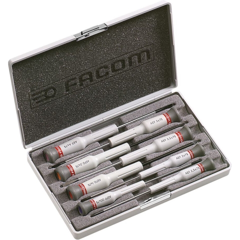 Facom doos met 8 "micro-tech" schroevendraaiers - AEF.J6
