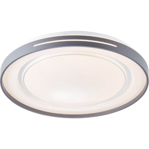 Brilliant G97158/72 Barty LED-plafondlamp LED LED vast ingebouwd 30 W Donkergrijs, Wit