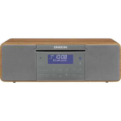 Sangean DDR-47 BT Radio DAB+, VHF (FM) AUX, CD, SD, USB Hout