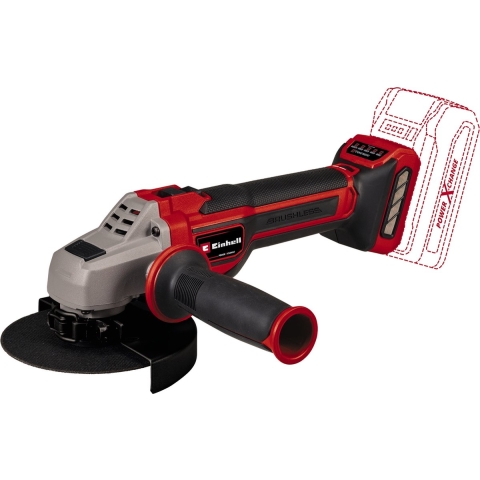 Einhell TP-AG 18/125 CE Q Li - Solo Power X-Change Professional 4431155 Haakse accuslijper 125 mm 18 V