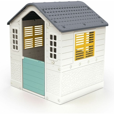 Dolu 3311 Speelhuis Wit/Blauw/Geel