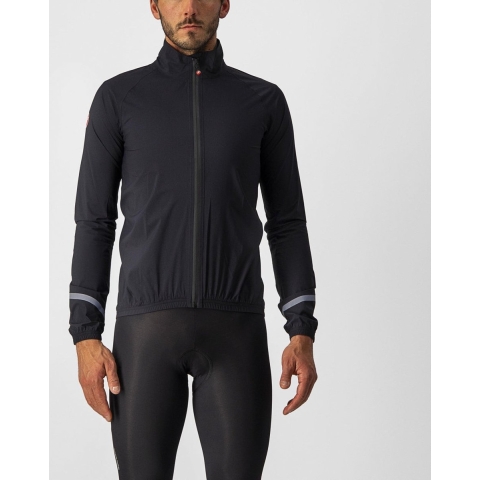 Castelli Emergency 2 regenjack zwart heren M